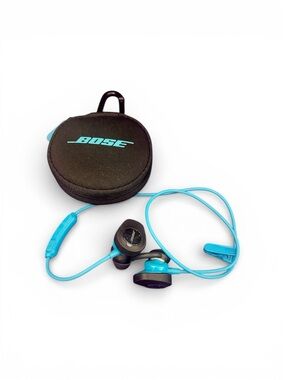Bose Blue and Black In-Ear Wired Earbuds with Carry Case